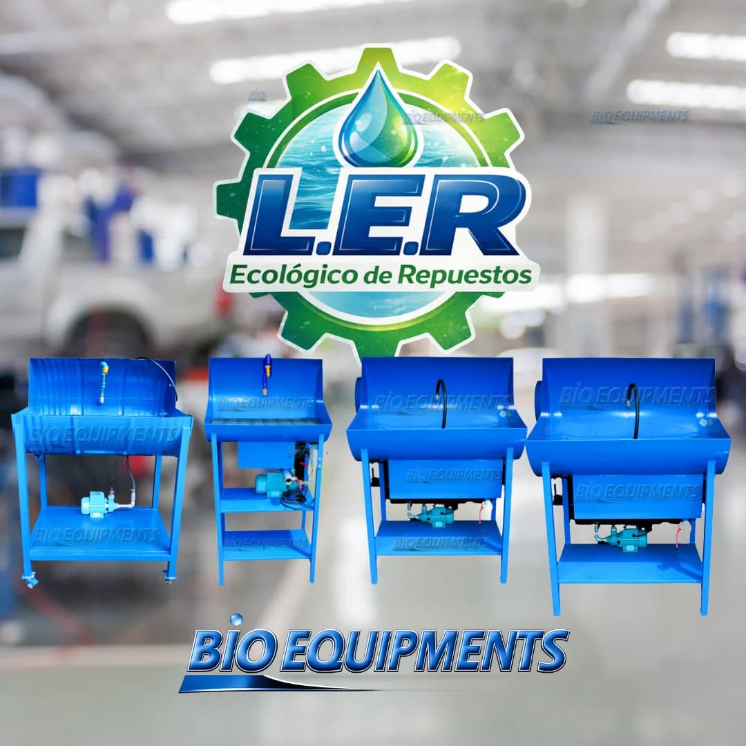 MÁQUINA LAVADORA DE REPUESTOS ECÓLOGICA L.E.R