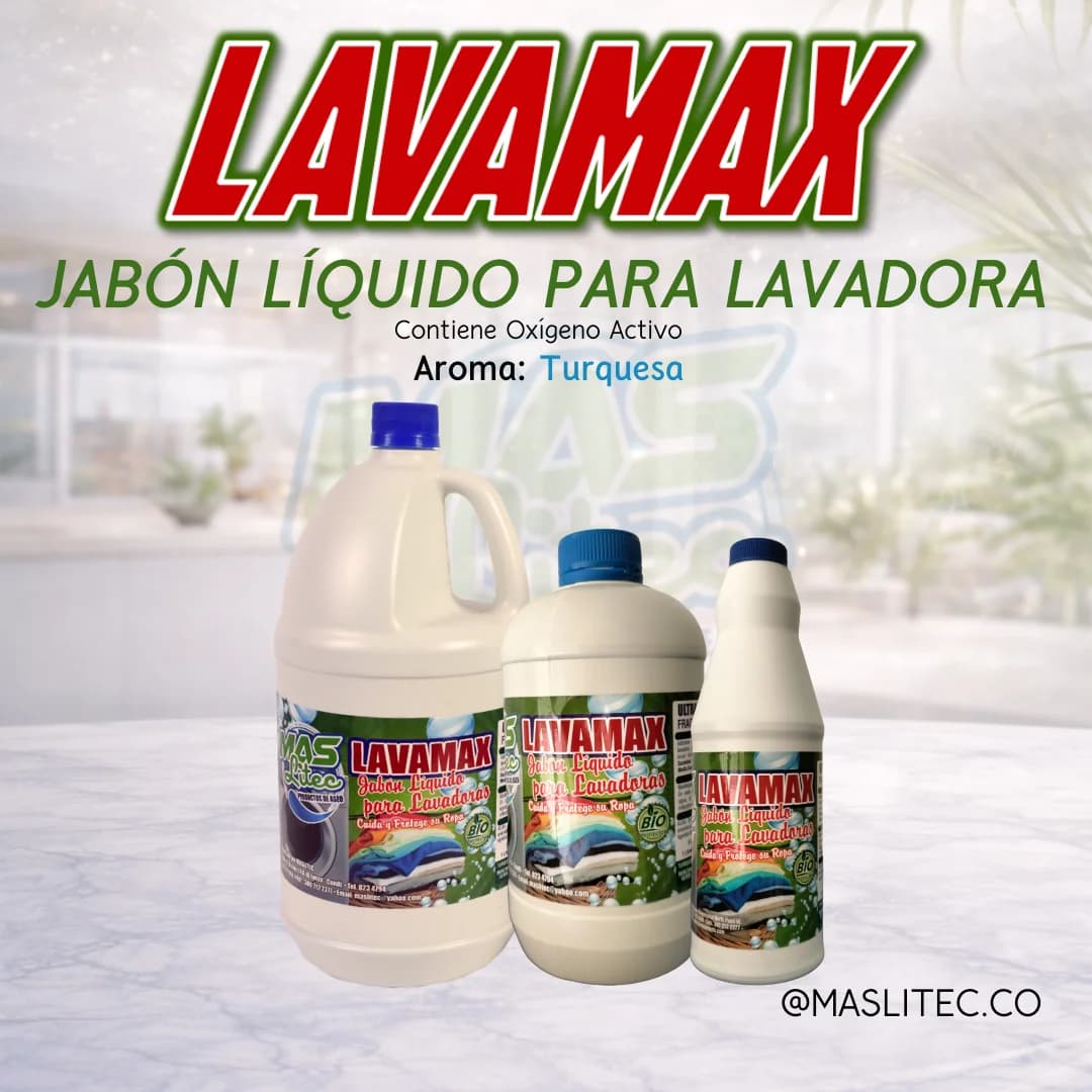 DETERGENTE LÍQUIDO PARA LAVADORA