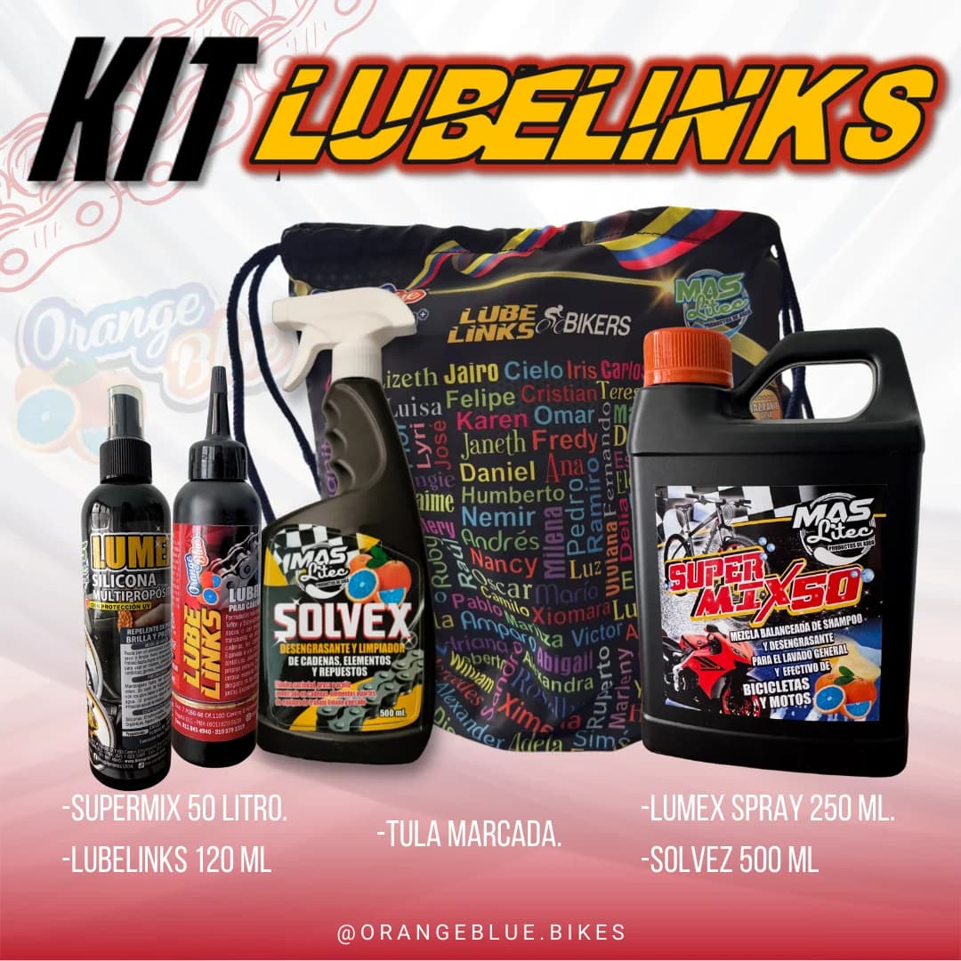 KIT DE LIMPIEZA BICICLETA LUBELINKS