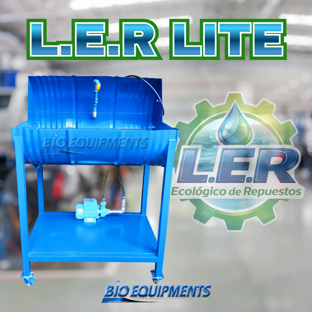 MÁQUINA LAVADORA DE REPUESTOS ECÓLOGICA L.E.R