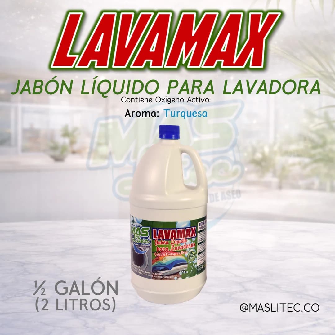 DETERGENTE LÍQUIDO PARA LAVADORA