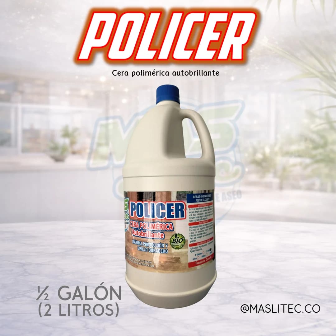 CERA POLIMÉRICA AUTOBRILLANTE PARA PISOS