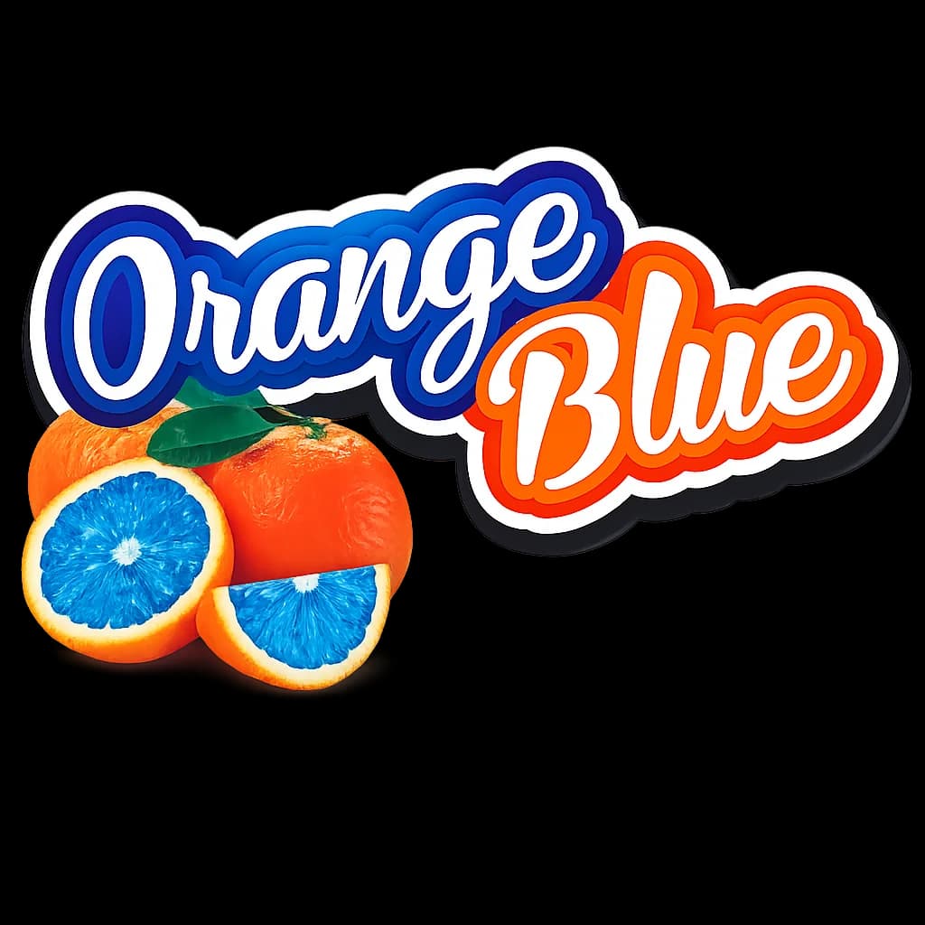 Orange Blue